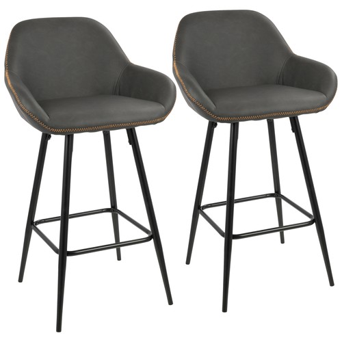 Clubhouse 26" Fixed-height Counter Stool - Set Of 2